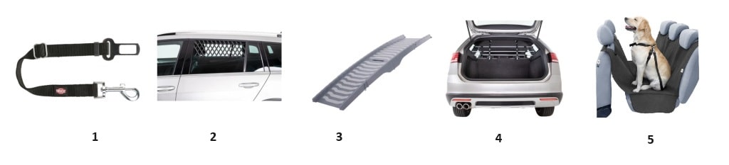 Аксесуари для перевезення собаки в авто