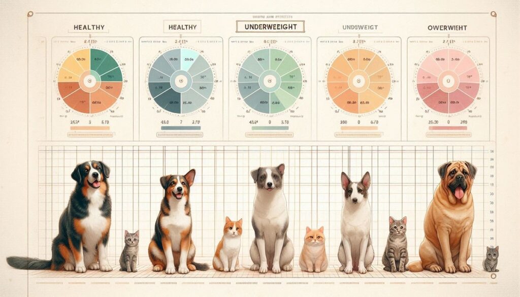 Діапазони ваги домашніх тварин: відправна точка для оцінки стану.