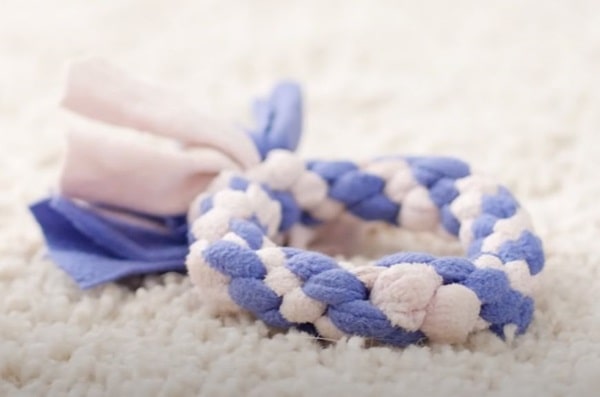 Іграшки для собак із флісу