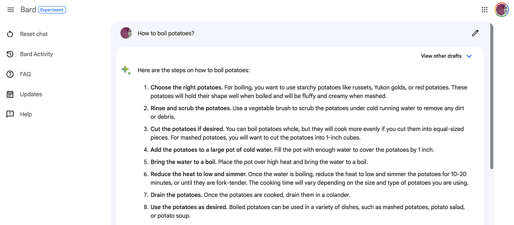 Чат-бот Bard від Google