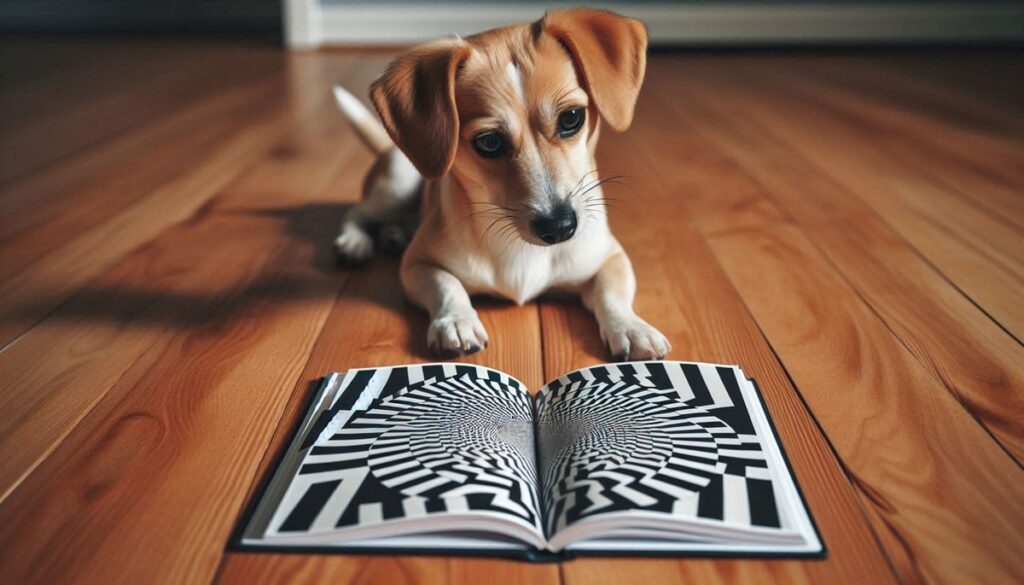 Собачий погляд на оптичні ілюзії.