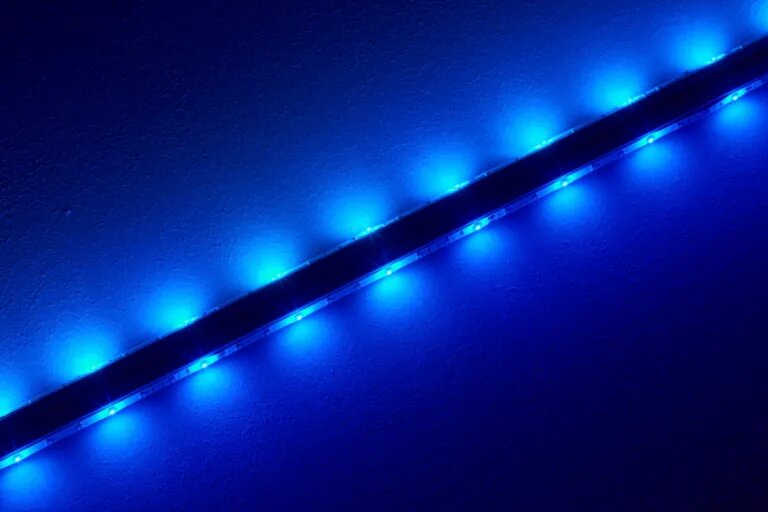 blue aquarium leds