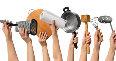 6 багатофункціональних предметів, які заощаджують місце на тісній кухні.