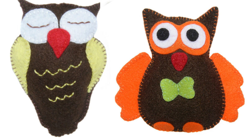 Іграшки з фетру своїми руками.