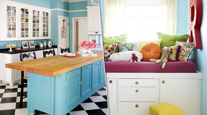 Нові меблі зі старих кухонних шаф: 10 вдалих прикладів «перетворень».