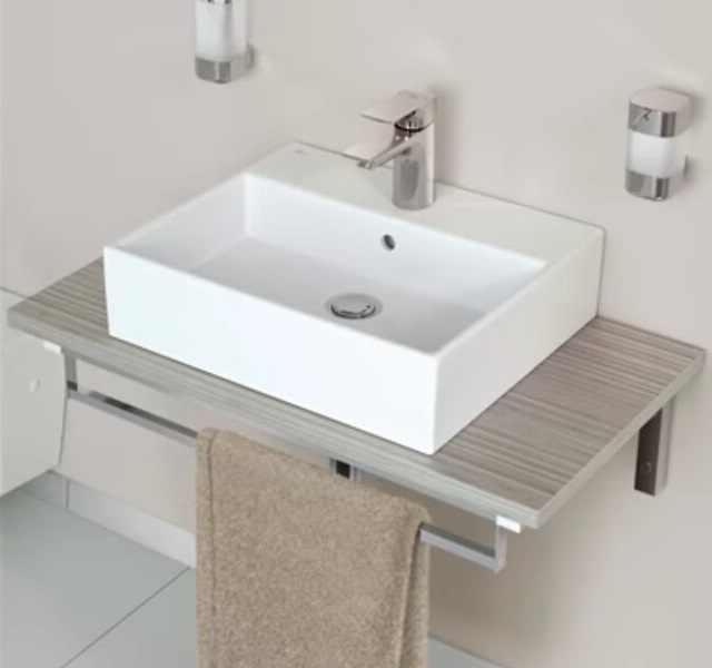 Раковина з плоским дном