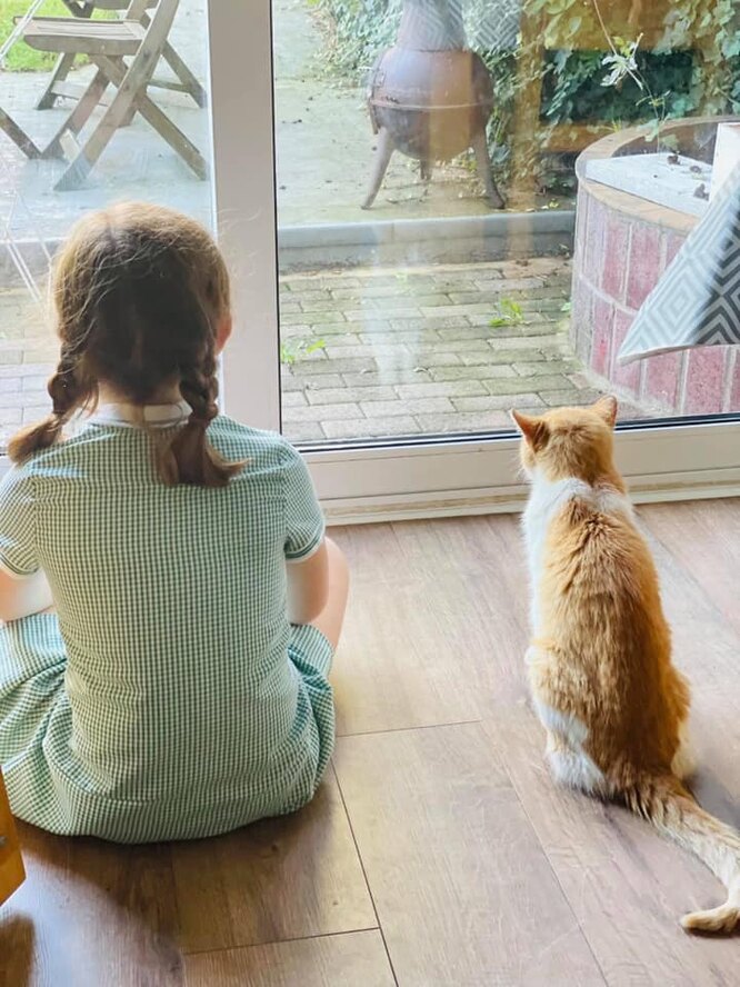 Альфі зі старшою дочкою Шеллі - Амелією